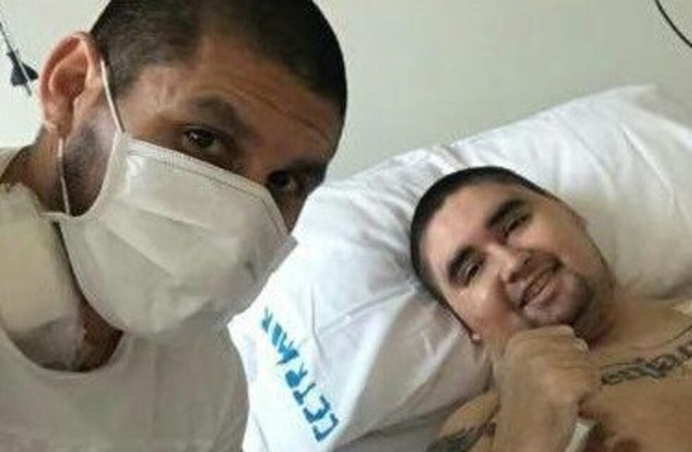 La mejor selfie: fue exitoso el trasplante de médula ósea al hermano de Cristian Villagra