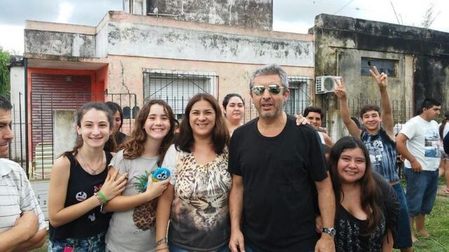 Daru00edn y su hijo fueron asistidos por los empalmenses ante un problema mecu00e1nico.