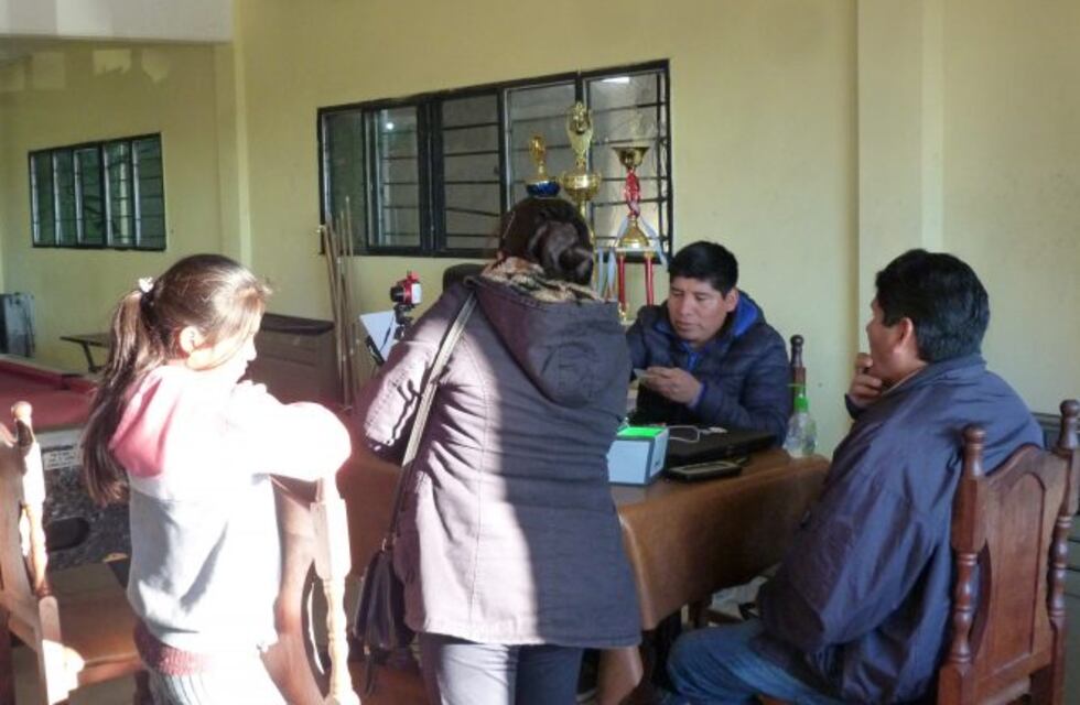 El órgano electoral plurinacional de Bolivia está visitando Puerto Deseado