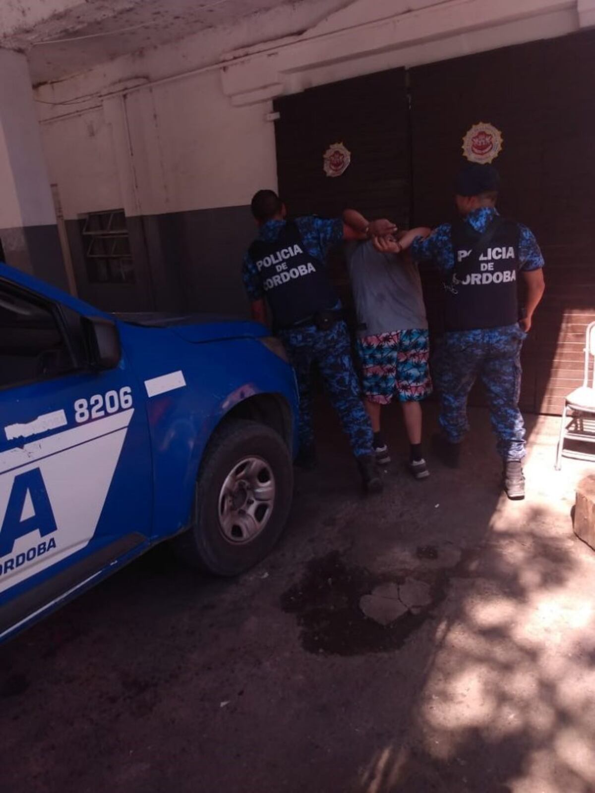 Alta Gracia: iba a ser notificado por una restricción y se dieron con que tenía un pedido de captura