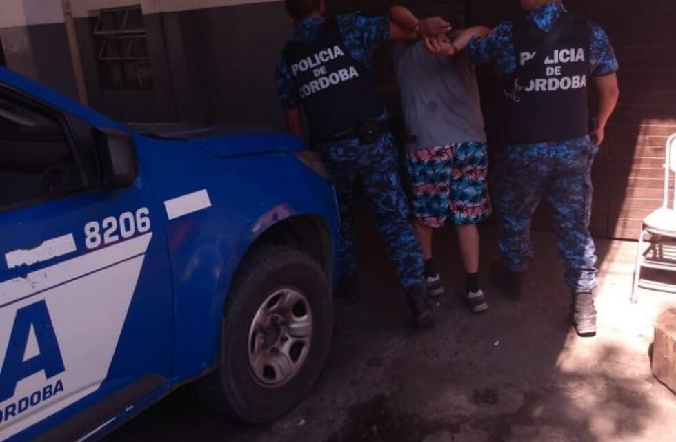 Alta Gracia: iba a ser notificado por una restricción y se dieron con que tenía un pedido de captura