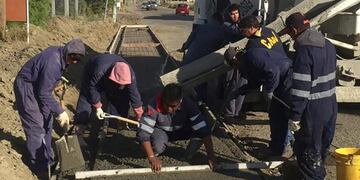 Se puso en marcha la obra de la ciclovía en el acceso a Astra