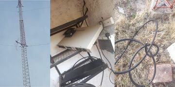 Vándalos atacaron radio La Voz en General Alvear