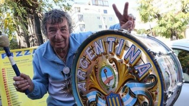 El mítico Tula se acercó a saludar a Alberto Fernández