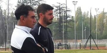 Darío alaniz junto a Martín Abaurre dirigieron la primera práctica del \