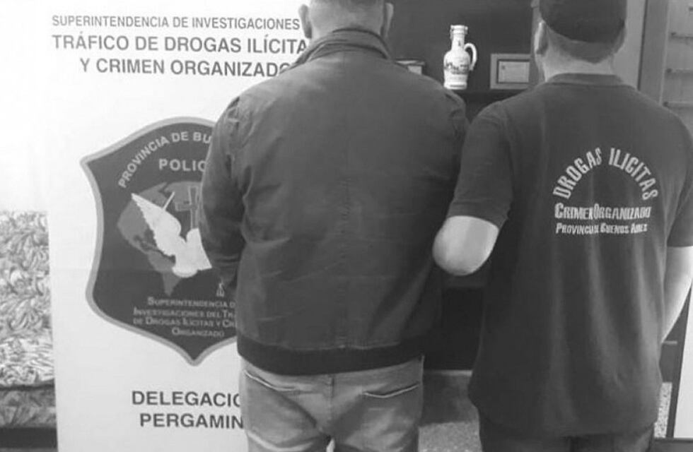 Detienen en Guerrico un vendedor de droga