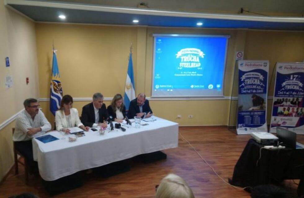 Se realizó la presentación de la Fiesta Nacional de la Trucha Steelhead