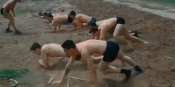 Duro entrenamiento de Atenas\u002E