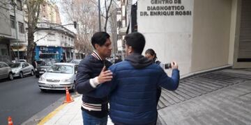 Enzo Pérez se realiza la revisión médica para jugar en River\u002E