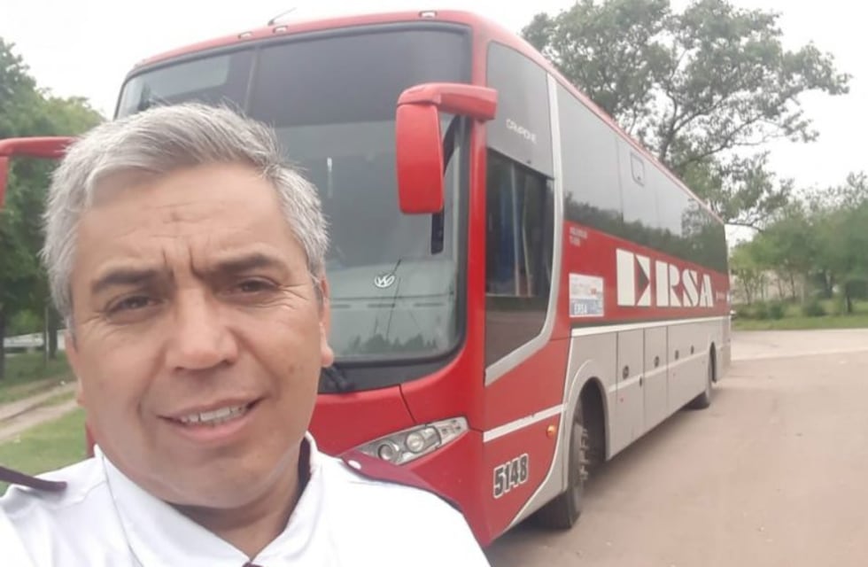 Ricardo Ordóñez, "el ángel" del colectivo que salvó la vida de una beba