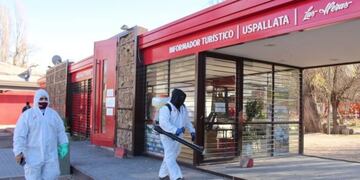 Operativo en Uspallata\u002E