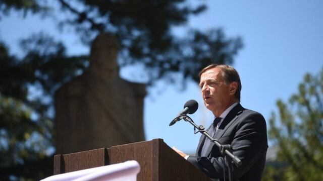 Rodolfo Suarez, gobernador de Mendoza\u002E