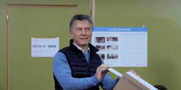 Al votar, Macri aseguró: \