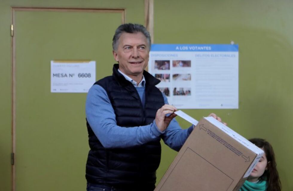 Al votar, Macri aseguró: "El mundo espera que los argentinos sigamos el mismo camino"