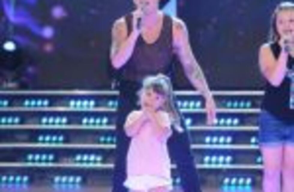 El Polaco cantó por primera vez con Sol, la hija que tuvo con Karina "La Princesita"