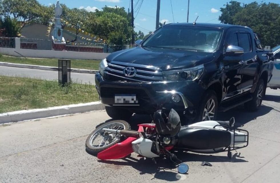 Clorinda: un hombre falleció en un accidente entre una moto y una camioneta