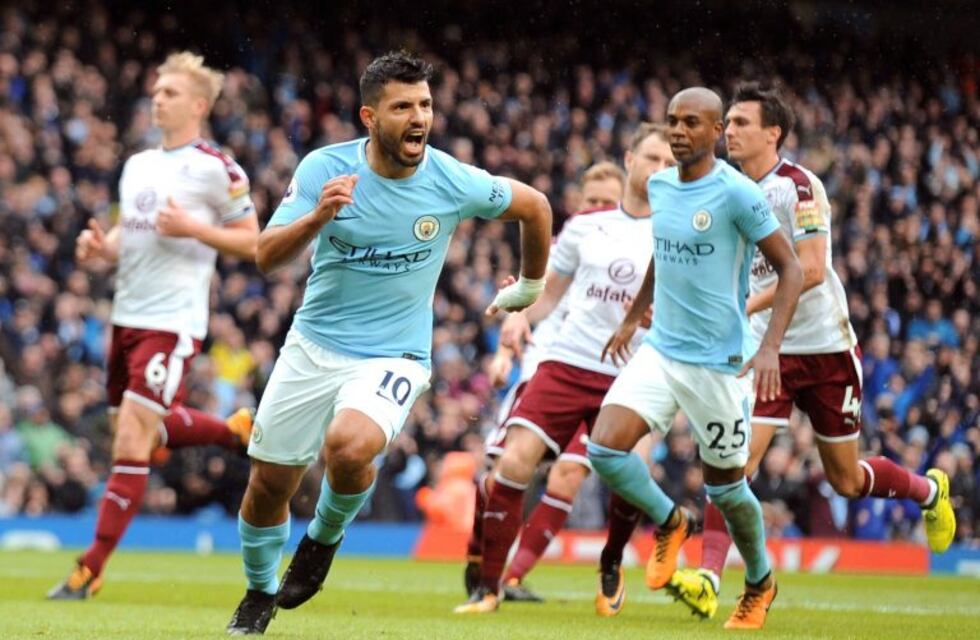 El Kun Agüero volvió, marcó un tanto y se convirtió en el goleador histórico del Manchester City