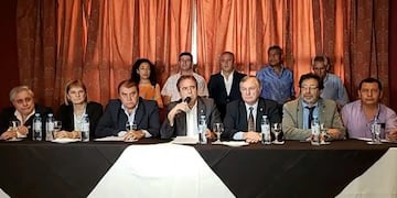 Conferencia de prensa del Frente Cambia Jujuy