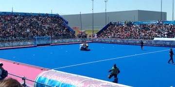 Argentina debutó con una goleada en el hockey 5\u002E