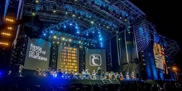 El viernes 4 de febrero comienza una nueva edición de la Fiesta Nacional de la Manzana. Imagen Archivo.