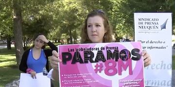 El Sindicato de Prensa neuquino presentó un Protocolo de Intervención en Violencia de Género\u002E Foto: Télam\u002E