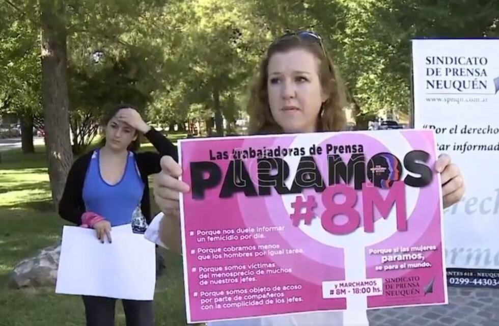 El Sindicato de Prensa neuquino presentó un Protocolo de Intervención en Violencia de Género
