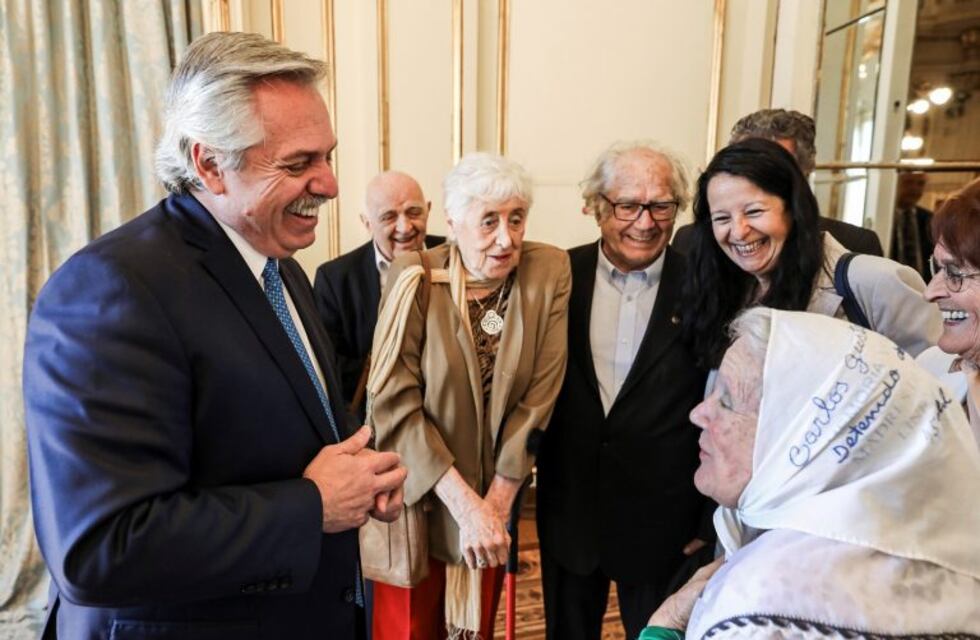 Alberto Fernández se reunió en Casa Rosada con Nora Cortiñas y referentes de organizaciones de DD.HH