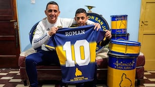 Un sanjuanino fanático de Boca cumplirá su sueño junto a su hijo y estará en la despedida de Juan Román Riquelme