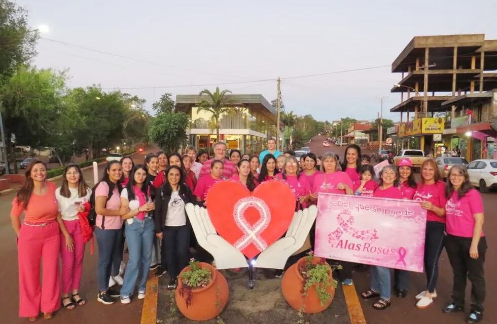 Mes Rosa: grupo de mujeres se reunieron en Wanda para hablar sobre el cáncer de mama