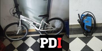 El material secuestrado por la PDI