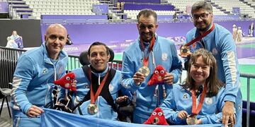 La entrerriana Stefanía Ferrando triunfo en los Juegos Paralímpicos de París 2024.