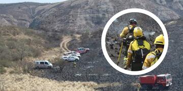 Brigadistas entrerrianas se sumaron al comando que combate los incendios en Córdoba