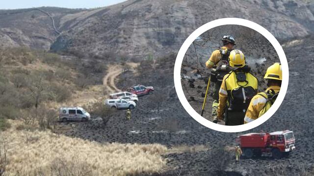 Brigadistas entrerrianas se sumaron al comando que combate los incendios en Córdoba