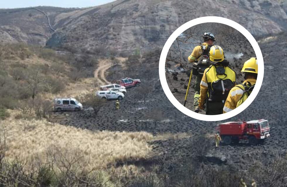 Brigadistas entrerrianas se sumaron al comando que combate los incendios en Córdoba