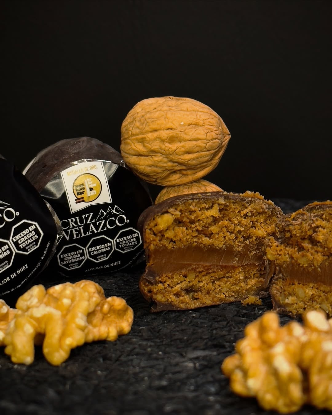 El alfajor que ganó la medalla de oro en la categoría tradicional de 2023.