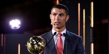 Gala de los Globe Soccer Awards, Dubai. Cristiano Ronaldo: mejor jugador del siglo XXI