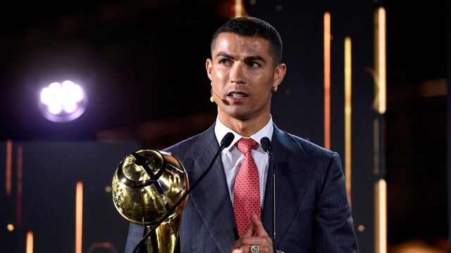 Gala de los Globe Soccer Awards, Dubai. Cristiano Ronaldo: mejor jugador del siglo XXI