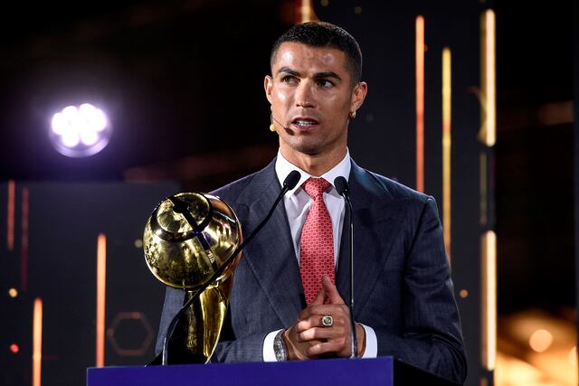 Gala de los Globe Soccer Awards, Dubai. Cristiano Ronaldo: mejor jugador del siglo XXI