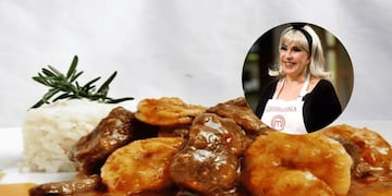 Solomillo al mar y tierra: la receta de Georgina Barbarossa que usó en la final de Masterchef Celebrity.