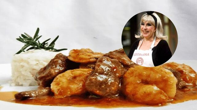 Solomillo al mar y tierra: la receta de Georgina Barbarossa que usó en la final de Masterchef Celebrity.