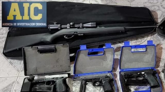 Tras una denuncia por violencia de género secuestran un arsenal en Soldini