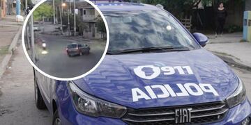 El video con el siniestro vial ocurrido este jueves en la ciudad de Córdoba.