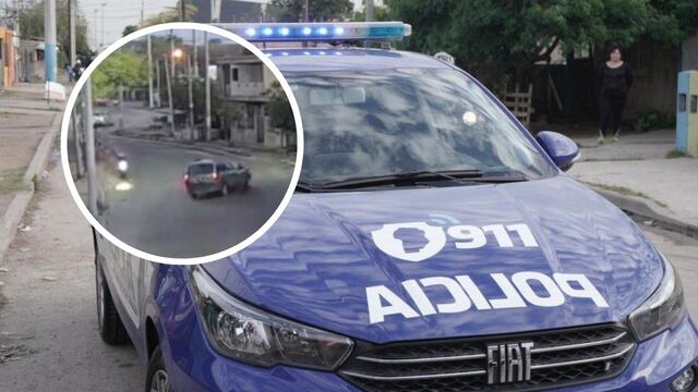 El video con el siniestro vial ocurrido este jueves en la ciudad de Córdoba.