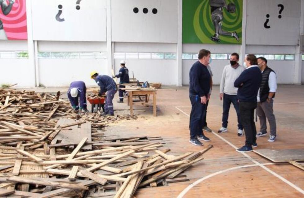 Comenzaron las obras en el Polideportivo “Centenario”