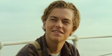 Leonardo DiCaprio en Titanic.