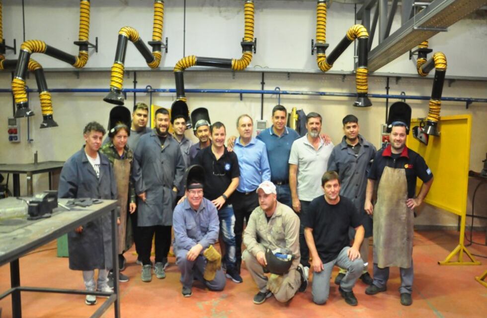 Inició el taller de soldadura en el Centro de Capacitación Fray Luis Beltrán,