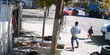 Casi una tragedia en Caucete\u002E