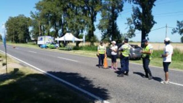 La Policu00eda de Seguridad Vial instalu00f3 150 puntos de control en todo el territorio provincial.
