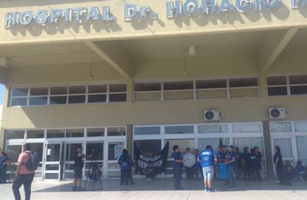 Realizan un paro en dos hospitales neuquinos por indemnizaciones adeudadas