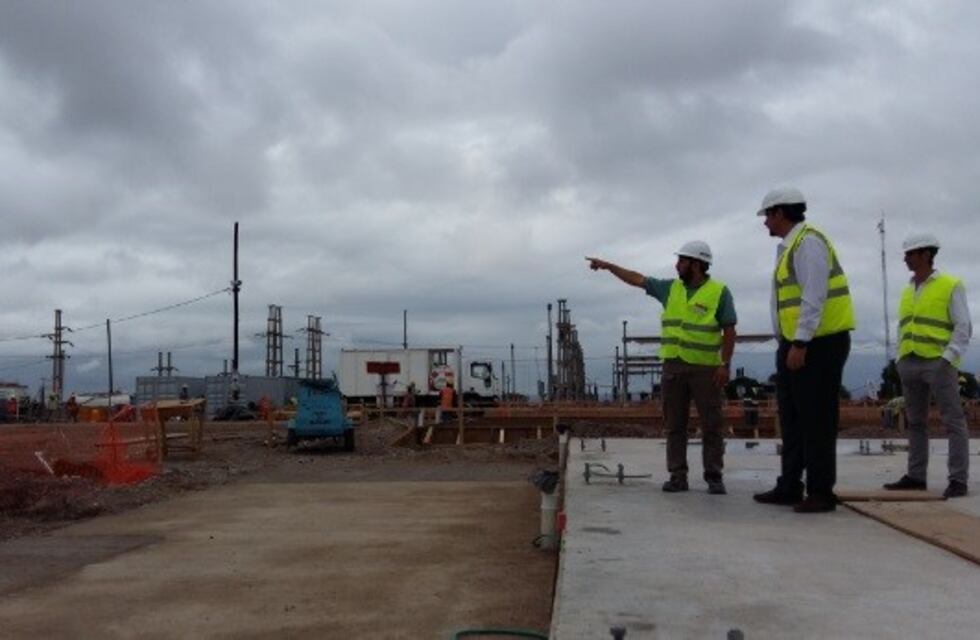 La obra de la Central Térmica de Anchoris tiene 30% de avance